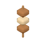 Brochette de champignons