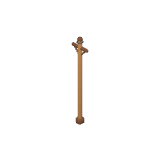 Poteau à guirlande