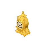 Pendule dorée