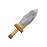 Épée en pierre