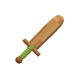 Épée en bois