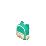 Sac à dos turquoise