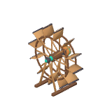 Roue à aubes