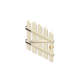 Portillon blanc