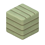 Bardage vert délavé