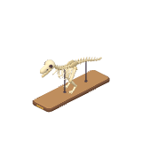 Squelette de dinosaure