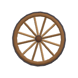 Roue de charrette