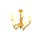 Lustre en laiton