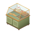 Vitrine de boulangerie