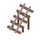 Rails en pente