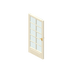 Porte-fenêtre blanche
