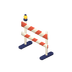 Barrière de chantier