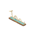 Squelette de serpent de mer