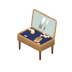 Vitrine de fossiles