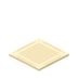 Tapis crème