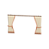 Rideaux crème