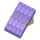 Pente de tuiles violettes