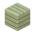Bardage vert délavé