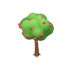 Pommier en fruits